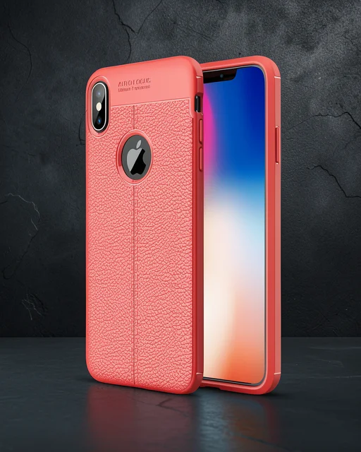 Apple İphone Xs Max Kılıf Auto Focus Kapak - Kırmızı