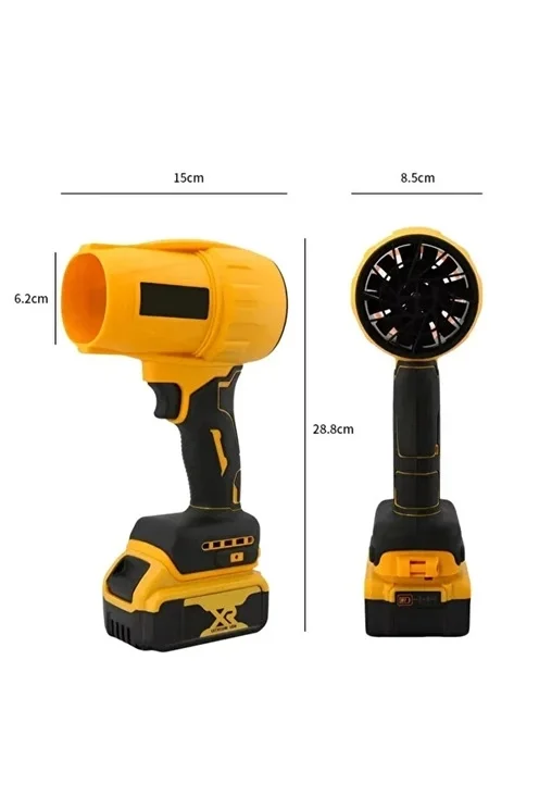 AHV-18 Turbo Hava Üfleyici | 4 Kademe Hız | 21V 431W Kablosuz Blower | 32.000 RPM’’ görsel 2