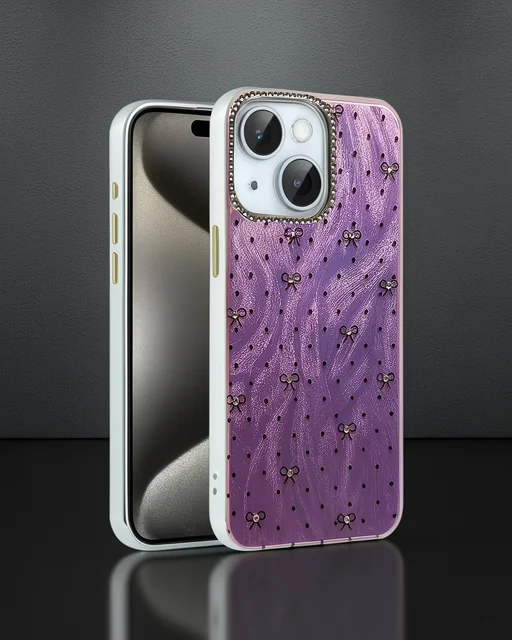Apple İphone 14 Kılıf Blade Aynalı Desenli Kapak - Desen 2