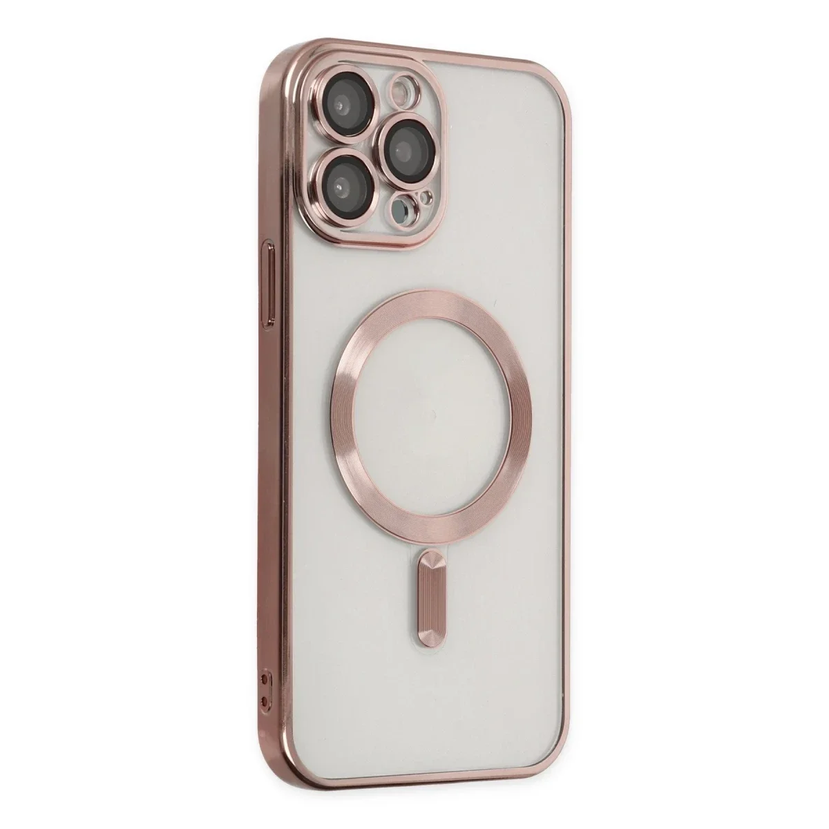 Apple iPhone 13 Pro Max Kılıf Kross Magneticsafe Kapak - Rose görsel 3