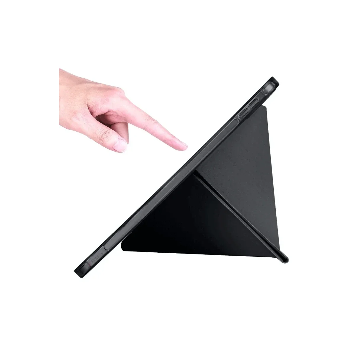 Apple iPad 2025 10.9 10.Nesil (A16) Kılıf Kalemlikli Mars Tablet Kılıfı - Siyah görsel 6