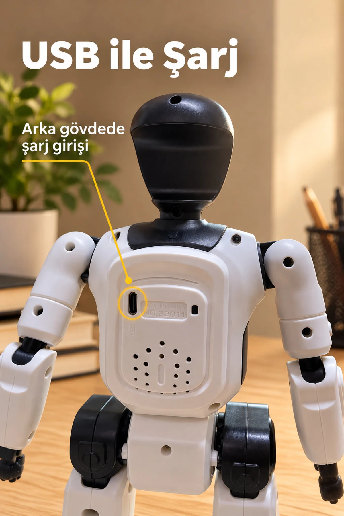Uzaktan Kumandalı Robot Oyuncak Dans ve Şarkı Modlu görsel 3