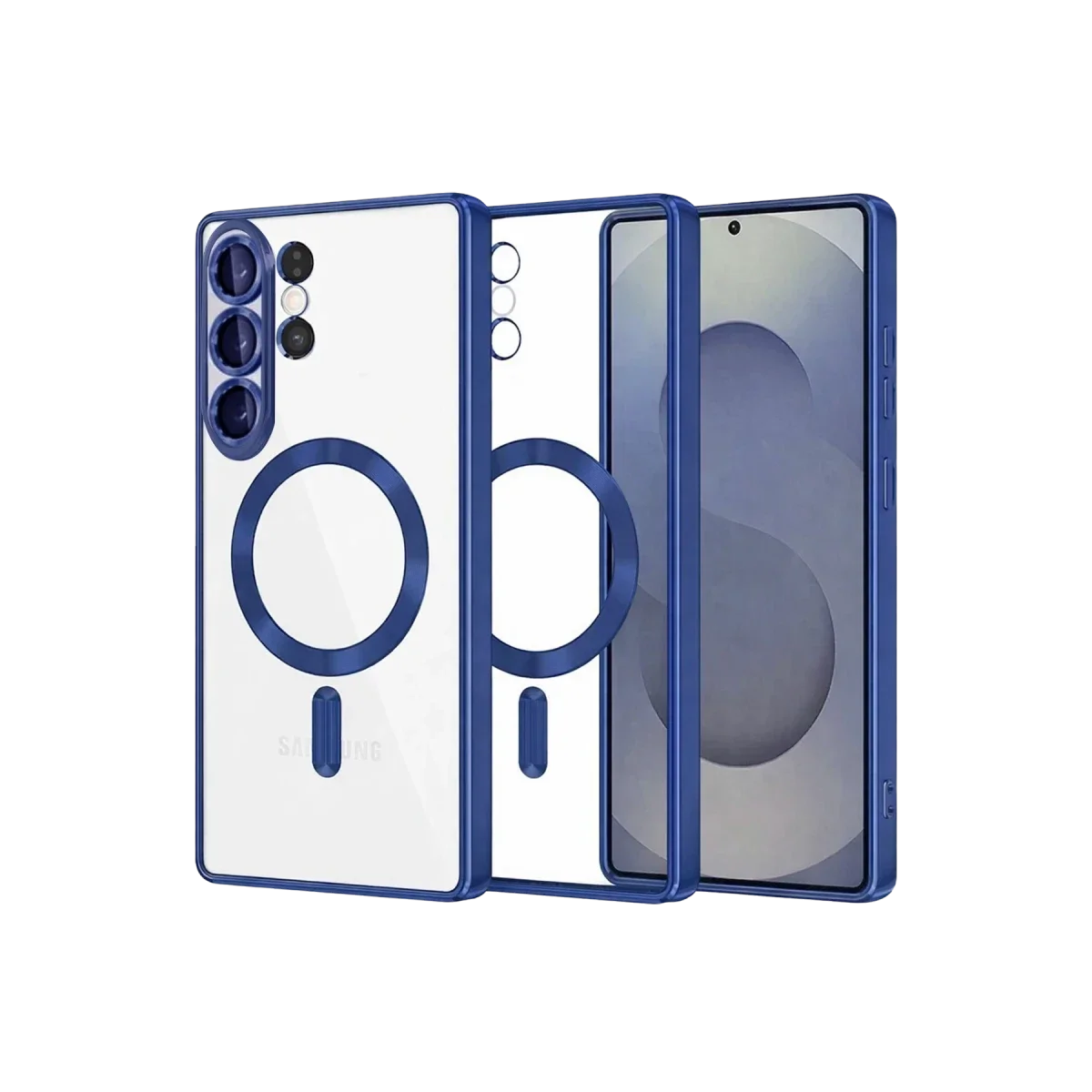 Samsung Galaxy S26 Ultra Kross Magneticsafe Kapak - Lacivert
