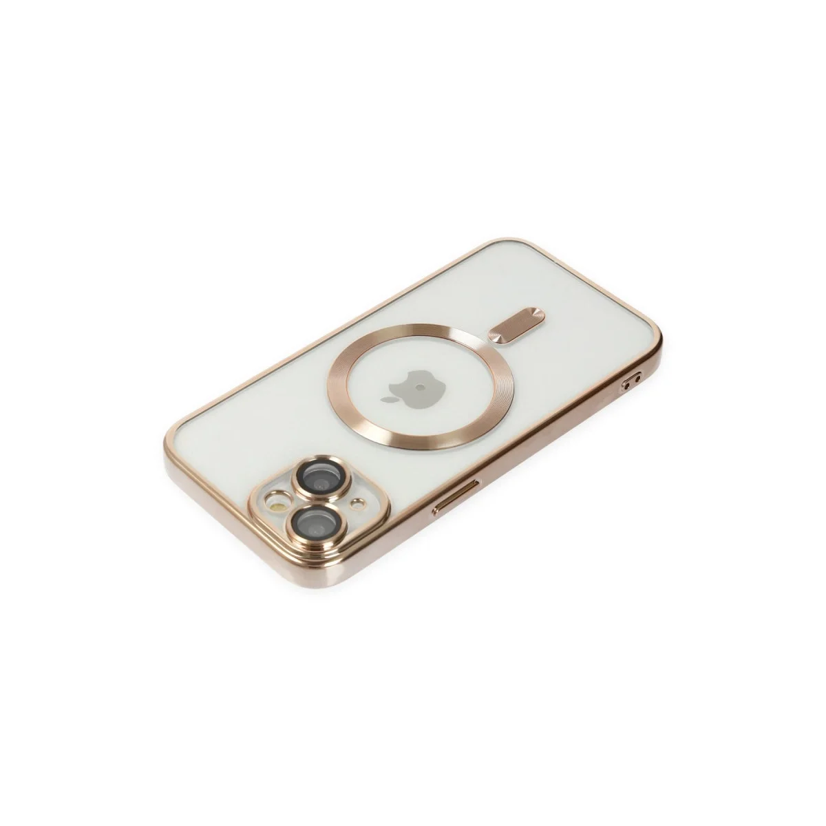 Apple İphone 14 Kılıf Kross Magneticsafe Kapak - Gold görsel 4