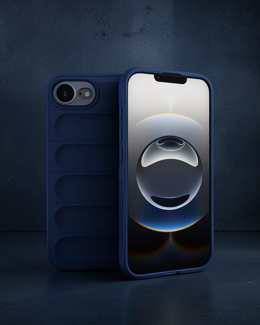 Apple İphone 16e Kılıf Optimum Silikon - Lacivert