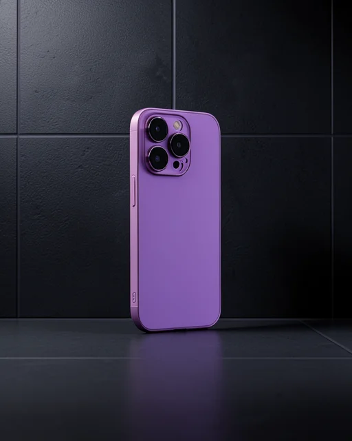 Apple İphone 14 Pro Max Kılıf Armada Lensli Kapak - Mor