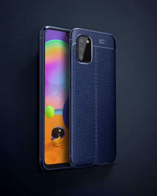 Samsung Galaxy A02s Kılıf Auto Focus Kapak - Lacivert