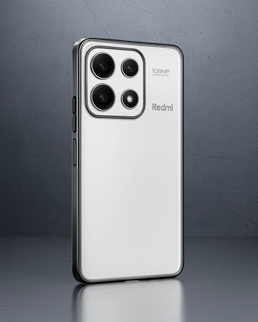 Xiaomi Poco X6 Pro Kılıf Razer Lensli Silikon - Gümüş