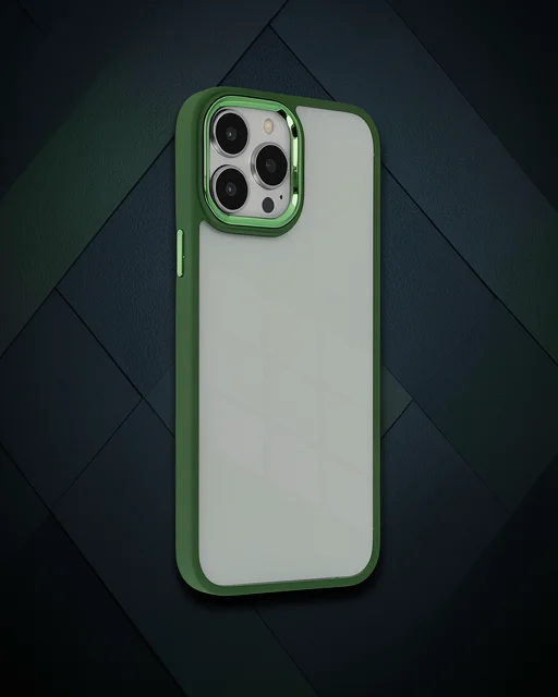 Apple İphone 14 Pro Kılıf Dora Kapak - Haki Yeşil