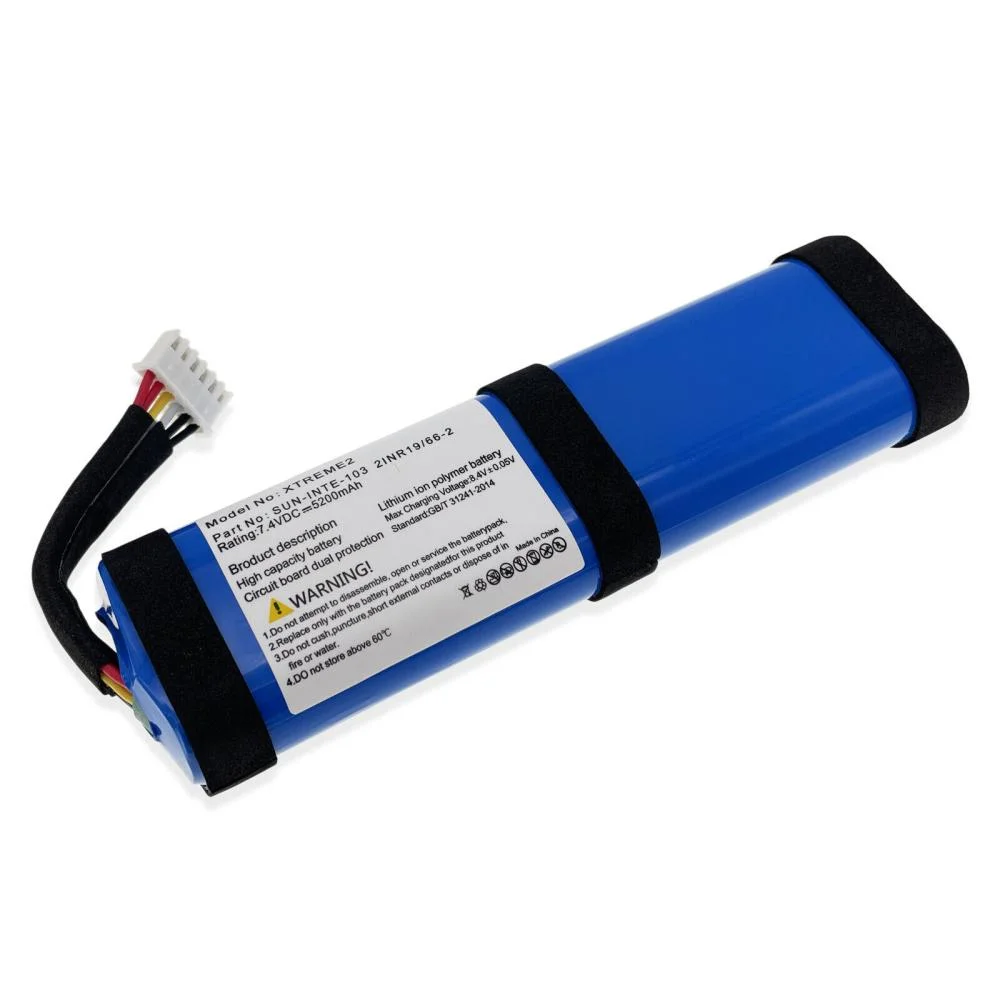 JBL Xtreme 2 / 3 uyumlu 7.4V 5200 mah Soketli Batarya