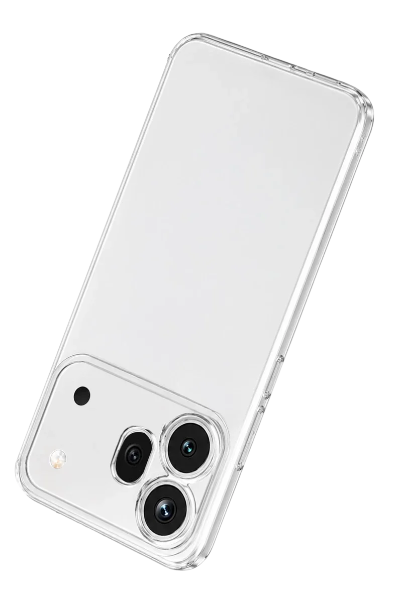Huawei Honor 600 Pro Lüx Şeffaf Silikon - Şeffaf görsel 3