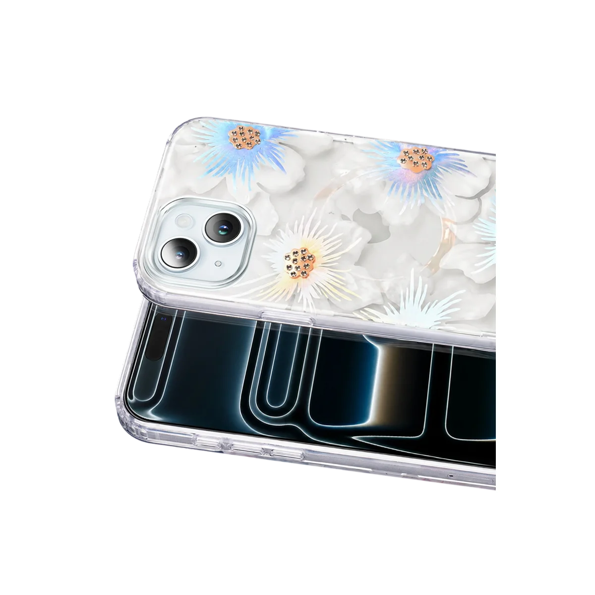 Onegif Apple iPhone 14 Desina Magsafe Kapak - Desen 2 görsel 2