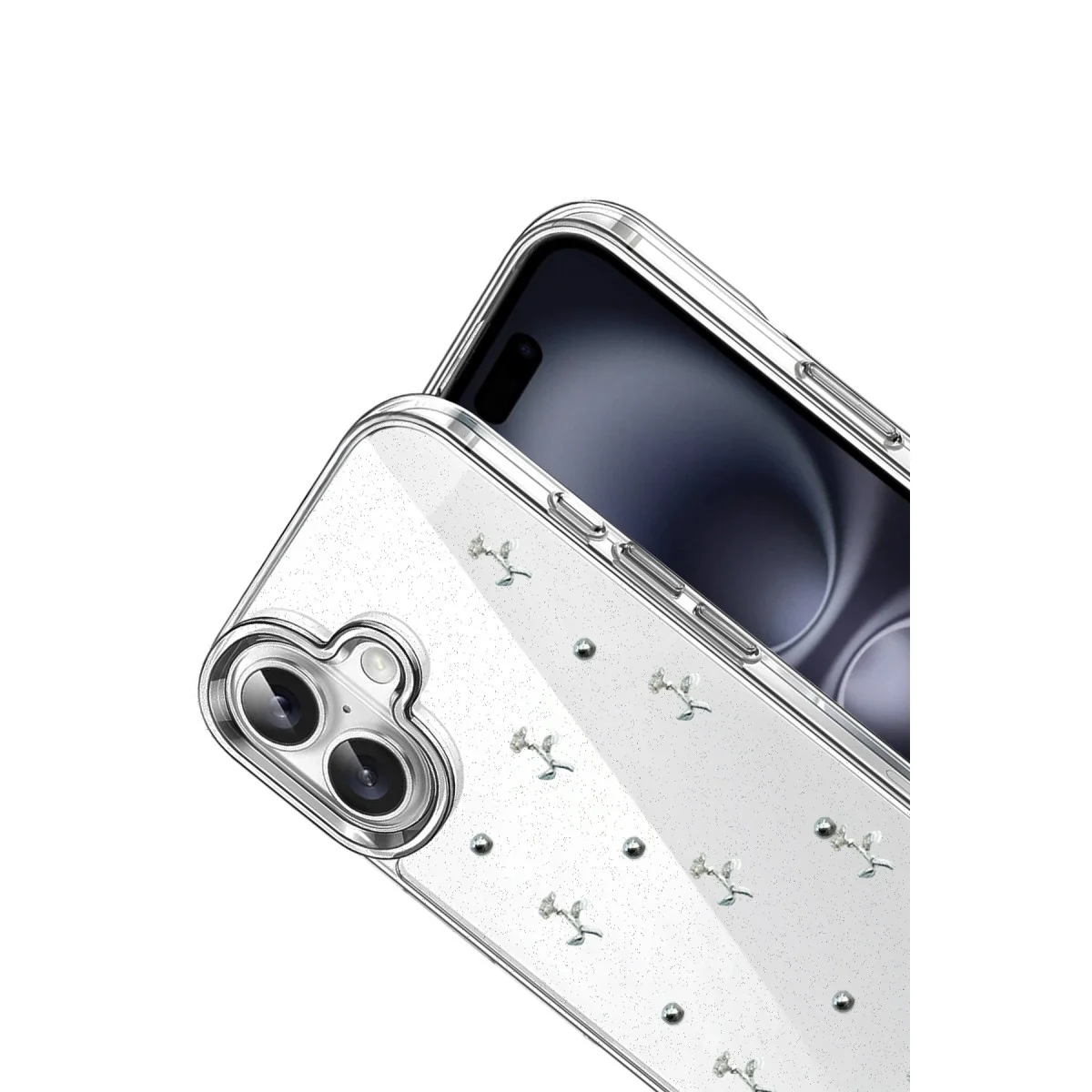 Apple İphone 16 Plus Fiyonk Desenli Kapak - Desen 4 görsel 3