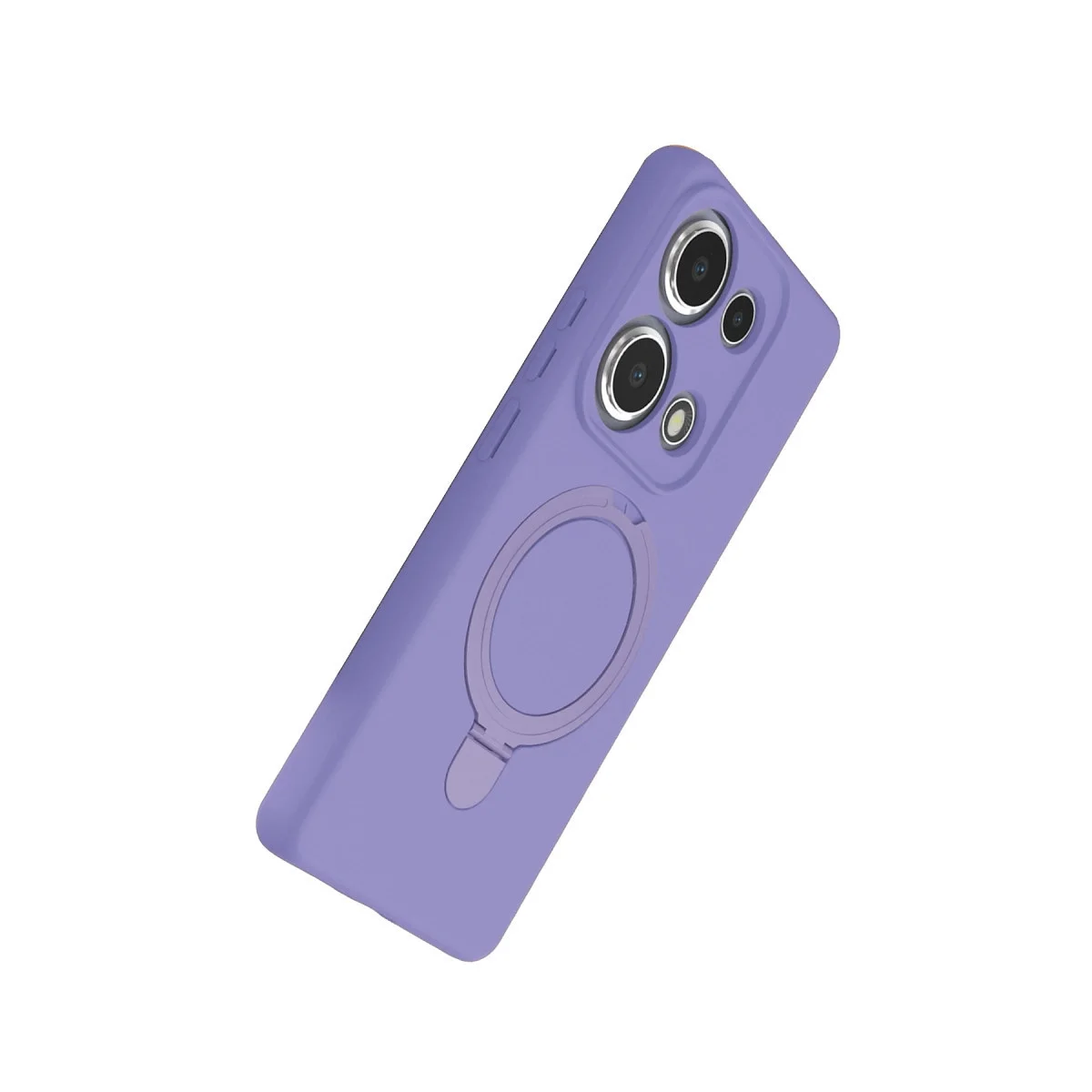 Xiao Red Note 13 Pro 4g Regal Magsafe Standlı Kapak - Lila görsel 4