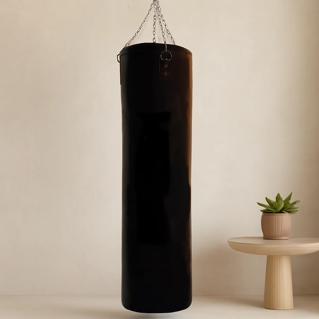 Boks Torbası 80x30 cm Büyük - Zincirli Askılı, Kum Dolgulu