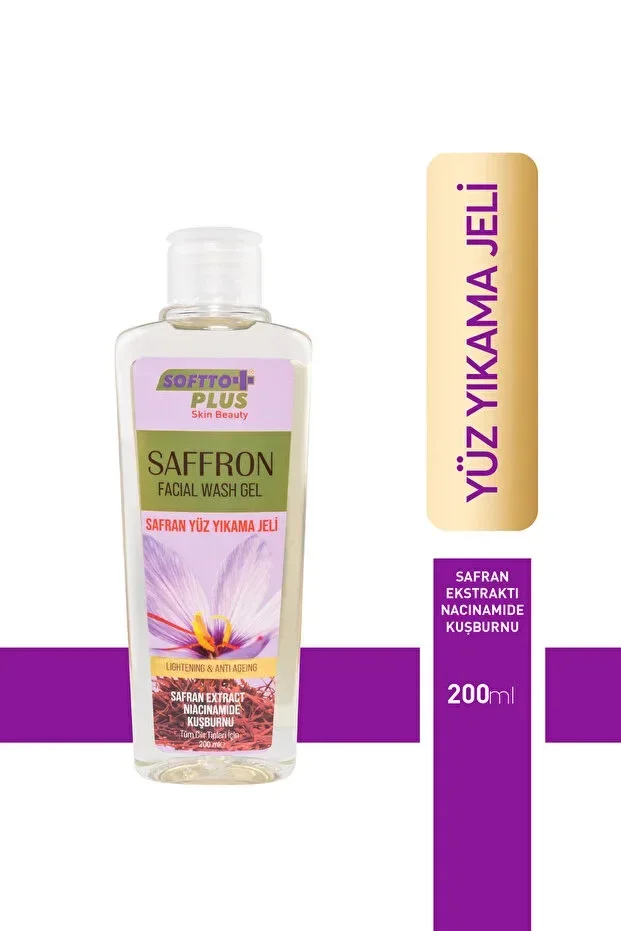Yüz Yıkama Jeli Cilt Bakımı - SAFRAN
