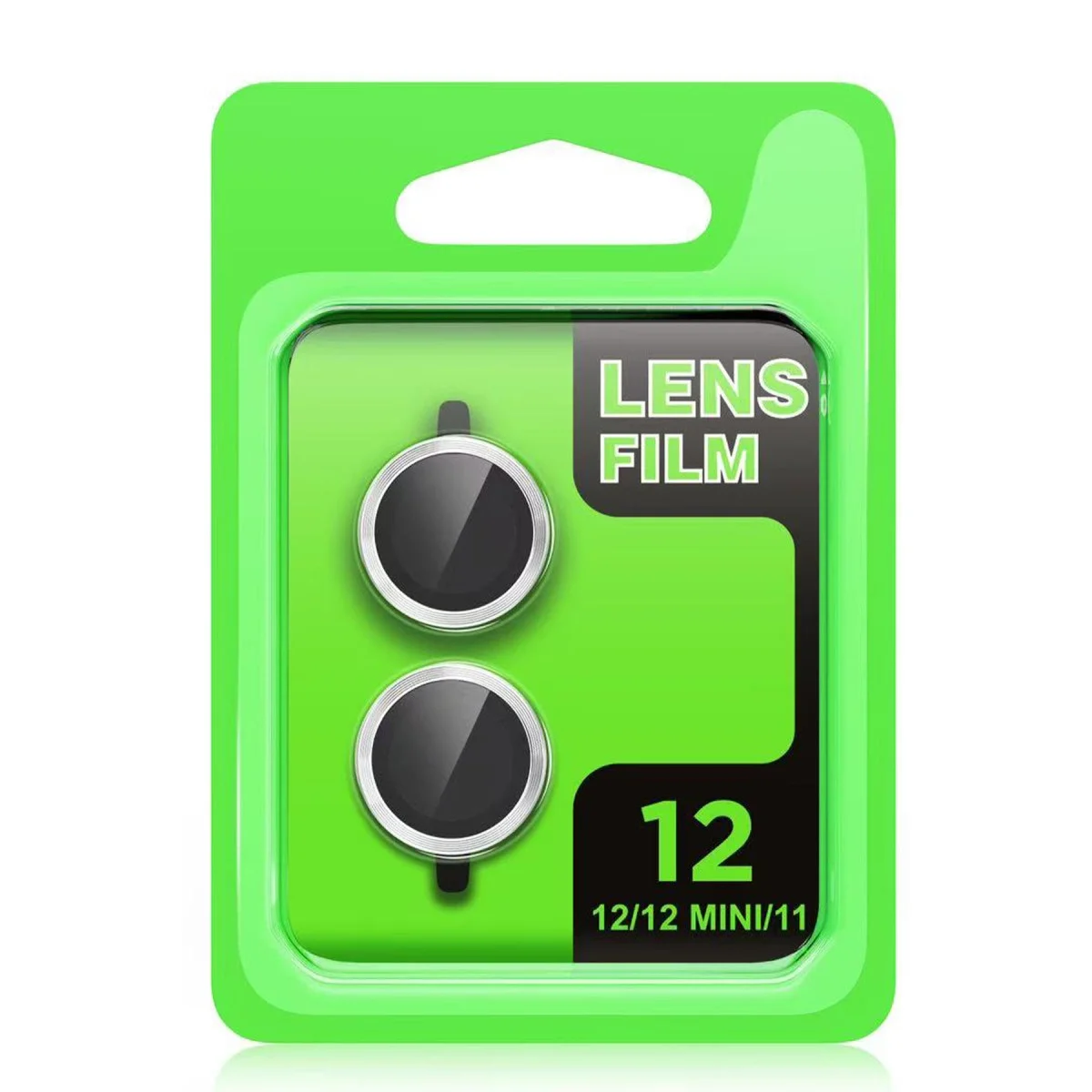 Apple İphone 11 Raze Metal Kamera Lens - Gümüş görsel 2