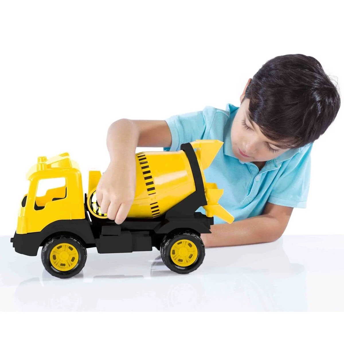 7121 Oyuncak -cımento Kamyonu Pencelı Kutuda 42 Cm görsel 5