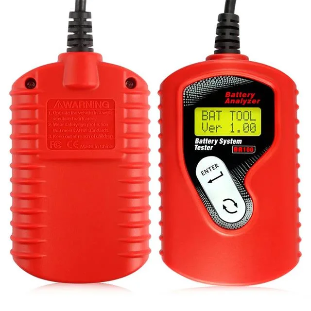 BA100 12V 30-220Ah Akü Test Cihazı görsel 2
