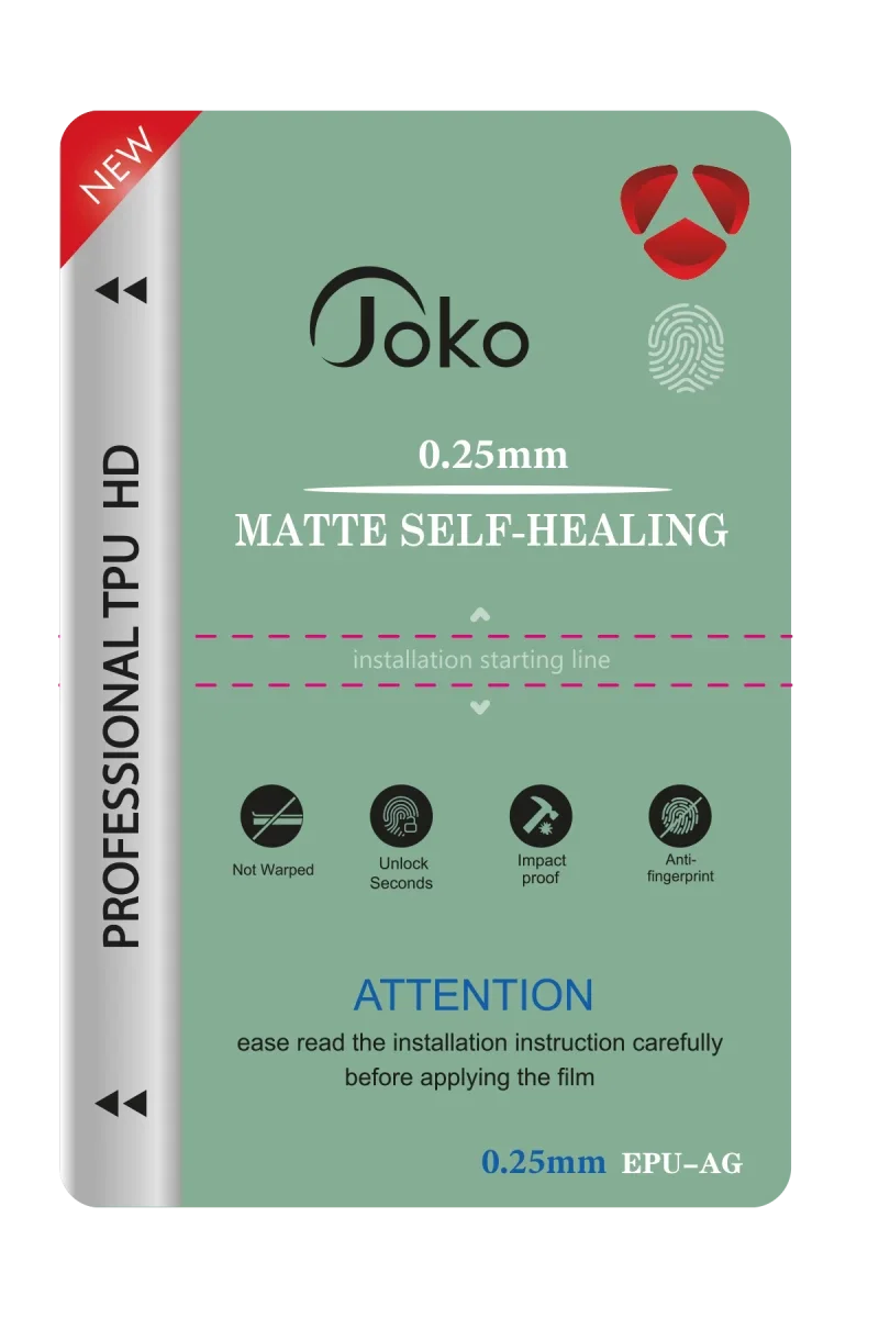Joko TPU 0.25MM HD Makine Auto Repair Mat Ekran Koruyucu