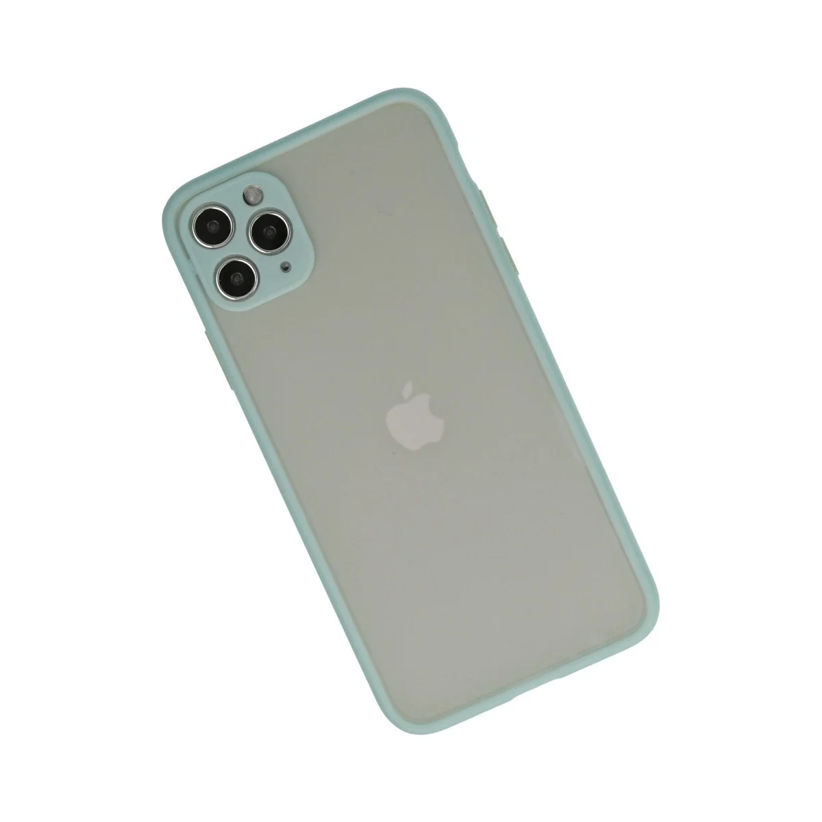 Apple İphone 12 Pro Max Kılıf Montreal Silikon Kapak - Turkuaz görsel 3