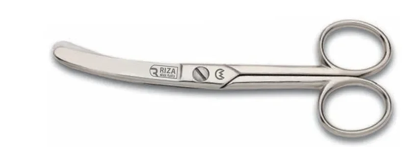 M-159 Eğri Manifatura Makası No: 5 inç / 12,70 cm - Nikel Kaplama