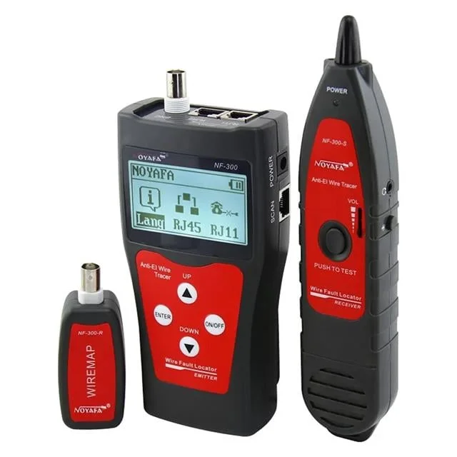 Noyafa NF-300 Network Koaksiyel Kablo Test Cihazı görsel 5