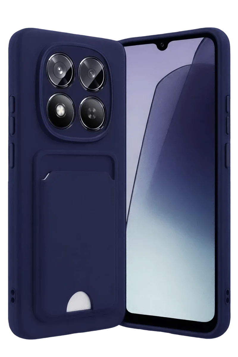 Xiao Red Note 15 4G Kelvin Kartvizitli Silikon - Lacivert