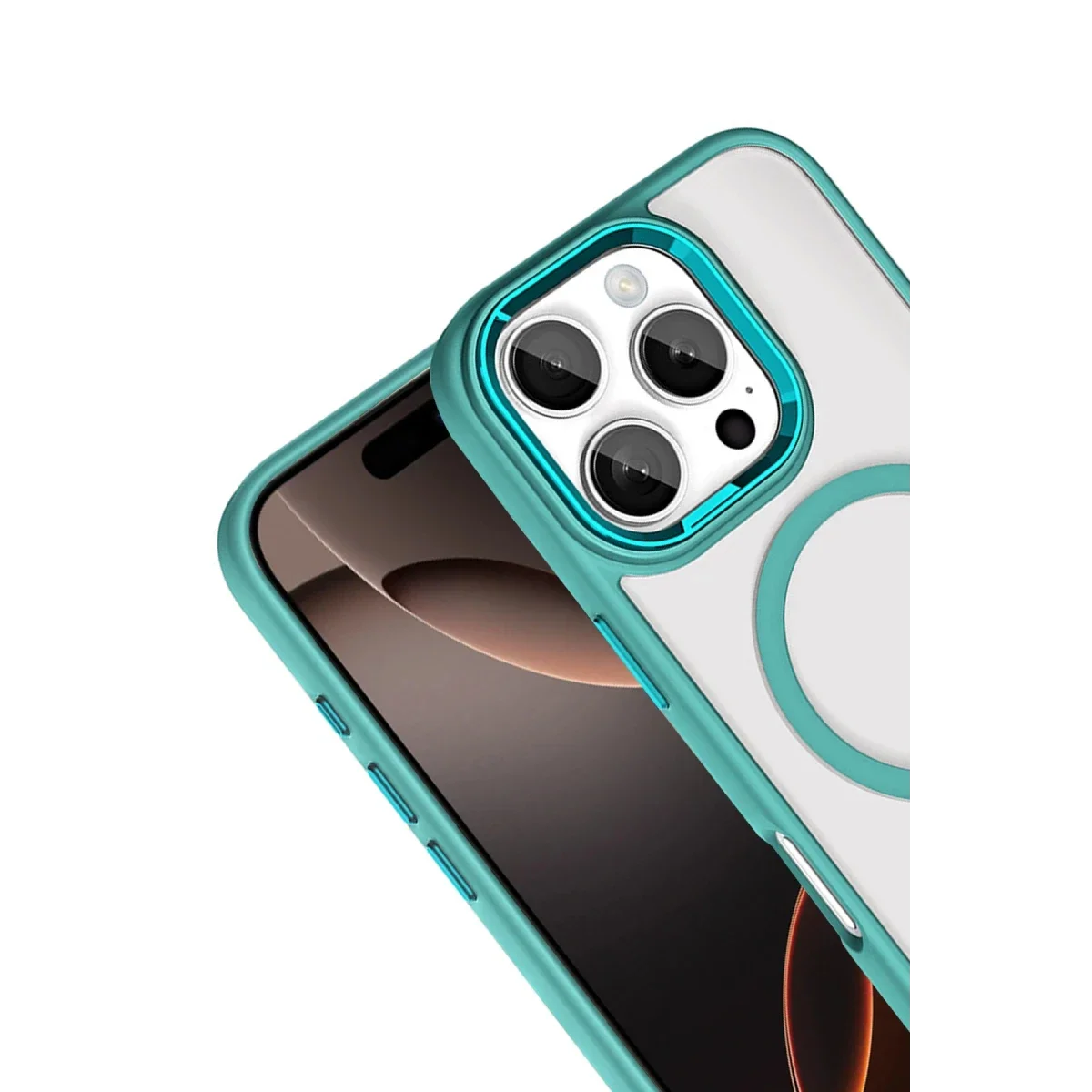 Joko Apple iPhone 16 Pro Max Terea Magsafe Kapak - Yeşil görsel 2