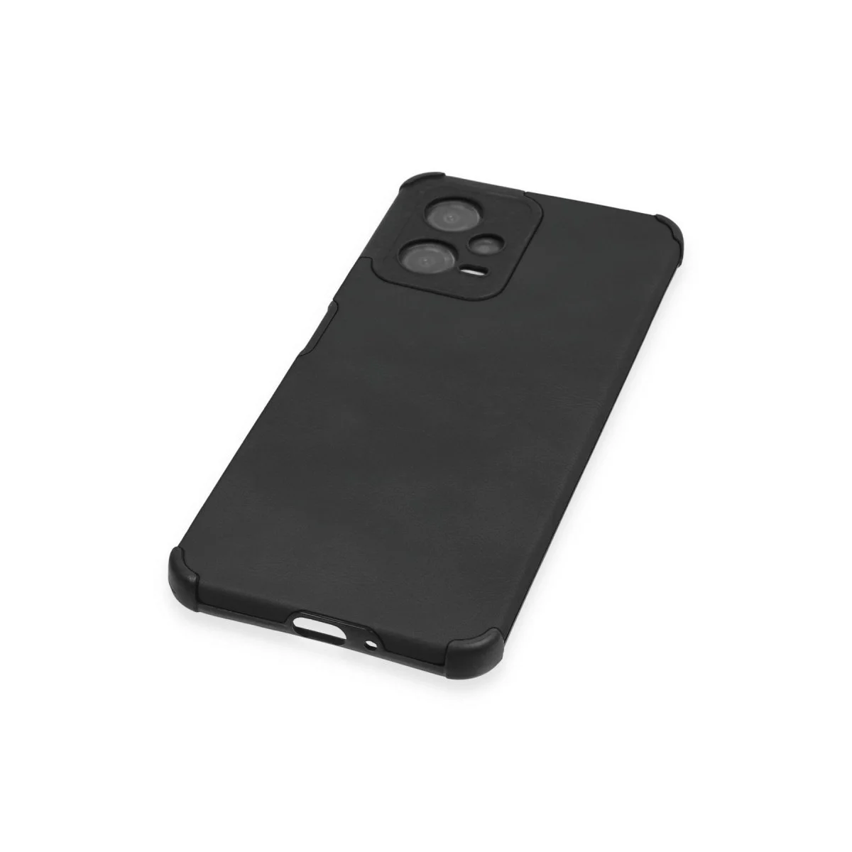 Xiaomi Redmi Note 12 5g Kılıf Loop Deri Silikon - Siyah görsel 4