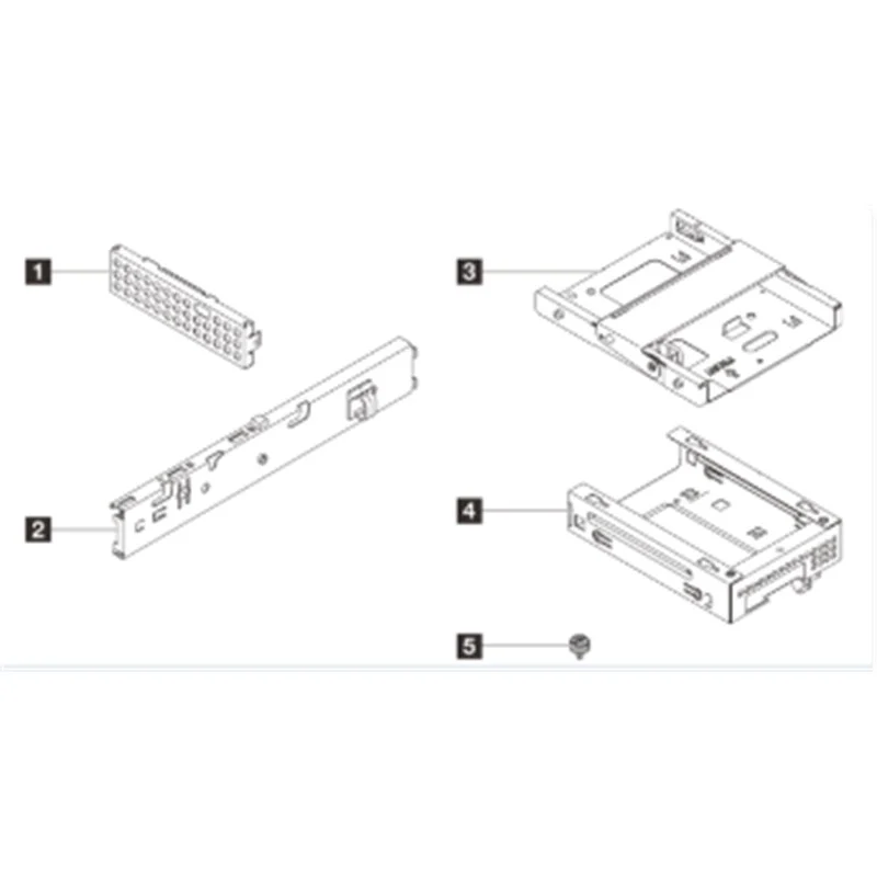 ST45 V3 1x3.5 HDD + ODD Cage Kit 4XF7A96626