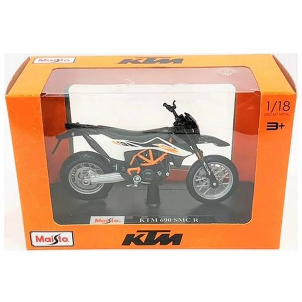 Maisto 1/18 KTM 690 SMC R Motosiklet görsel 2
