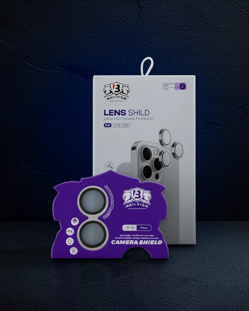 Apple İphone 16 Bilvis Titan Kamera Lens - Gümüş