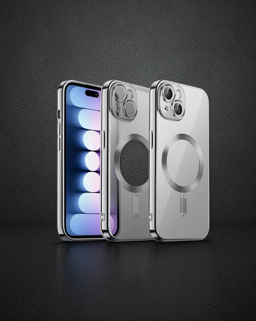 Apple İphone 13 Kılıf Kross Magneticsafe Kapak - Titan Gri
