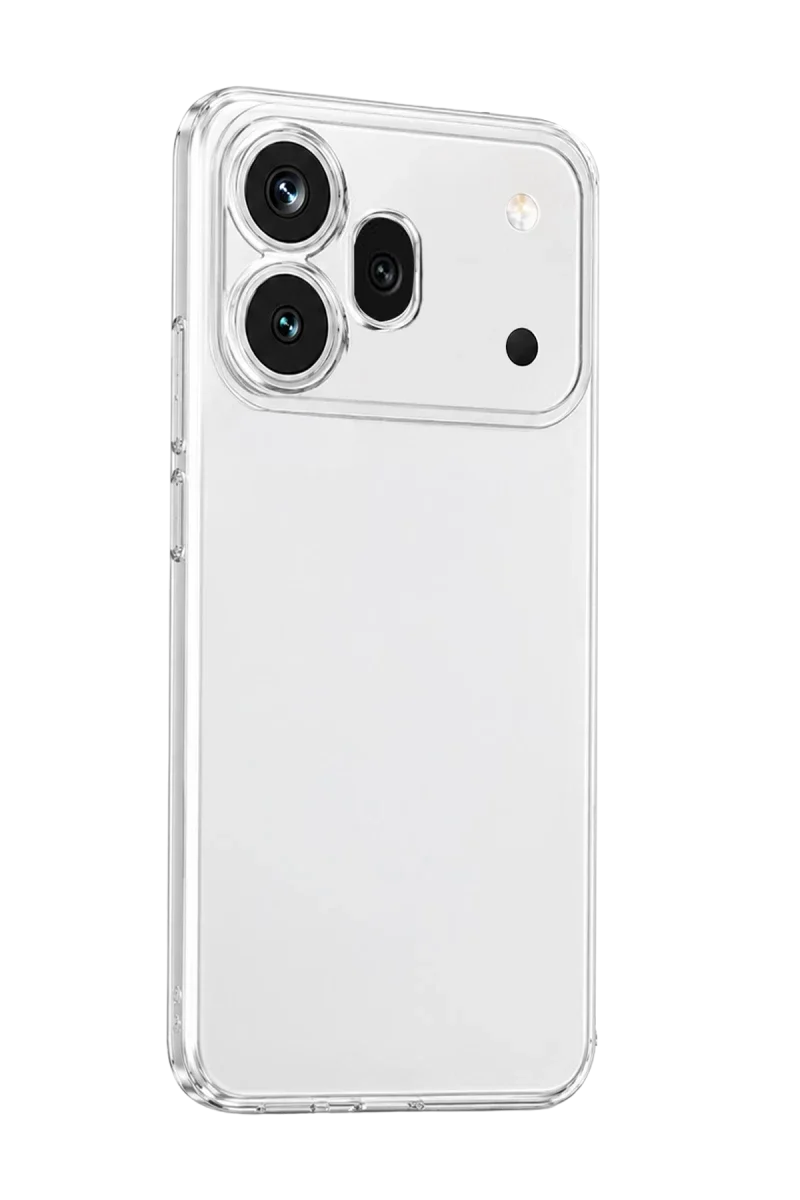 Huawei Honor 600 Pro Lüx Şeffaf Silikon - Şeffaf görsel 2