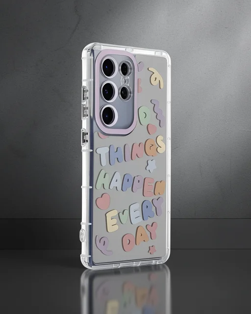 Samsung Galaxy S24 Ultra Kılıf Reflexion Desenli Kapak - Desen 7