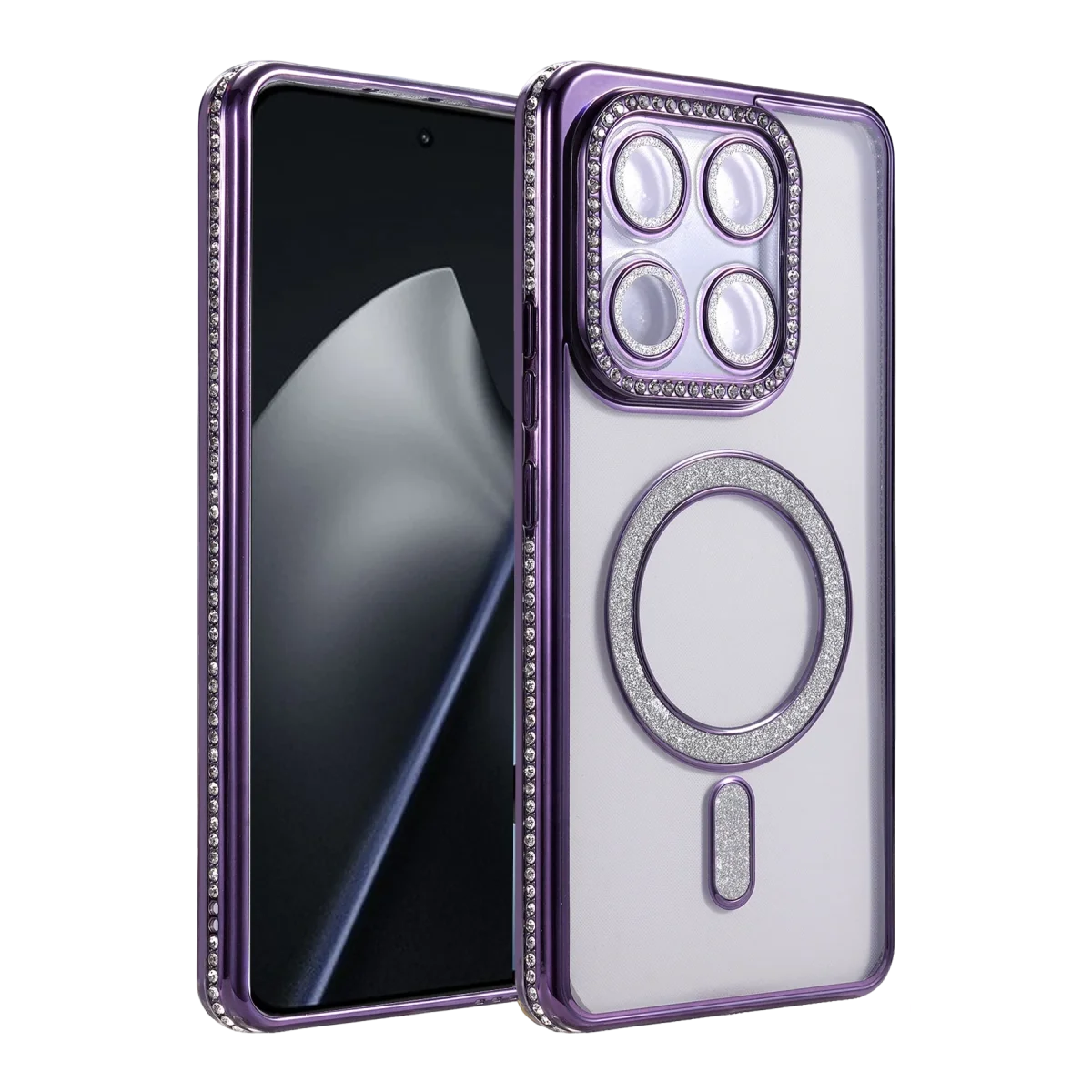 Xiaomi Mi 17T Joke Simli Magneticsafe Kılıf - Derin Mor