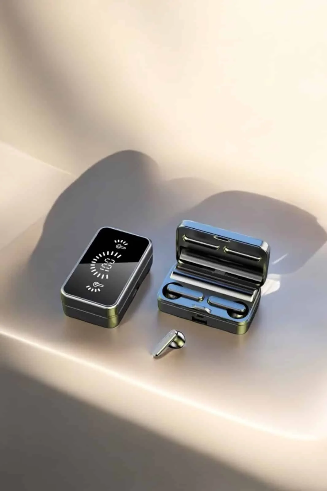 Bluetooth Bağlantılı Dijital Göstergeli Yüksek Ses Kaliteli Kulaklık görsel 5