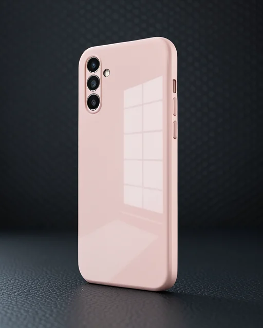 Samsung Galaxy A25 5g Kılıf Volet Silikon - Pembe