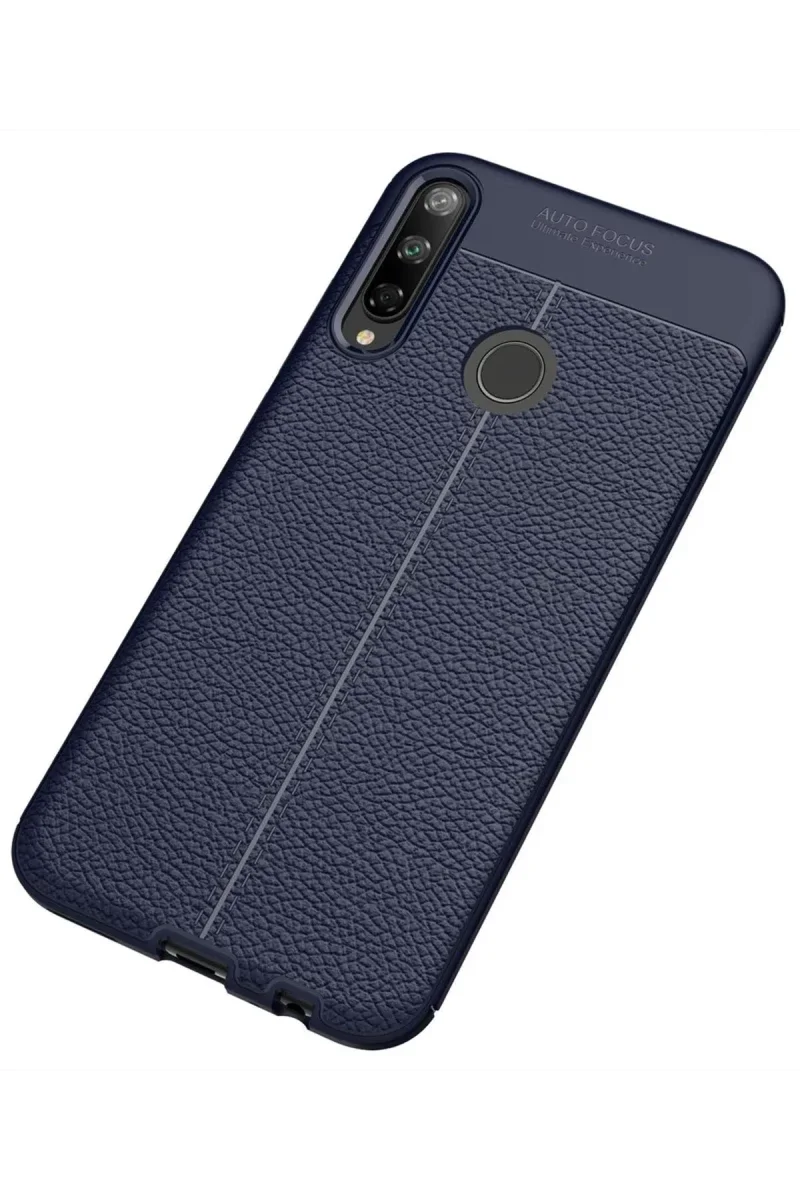 Huawei P40 Lite E Kılıf Auto Focus Kapak - Lacivert görsel 2