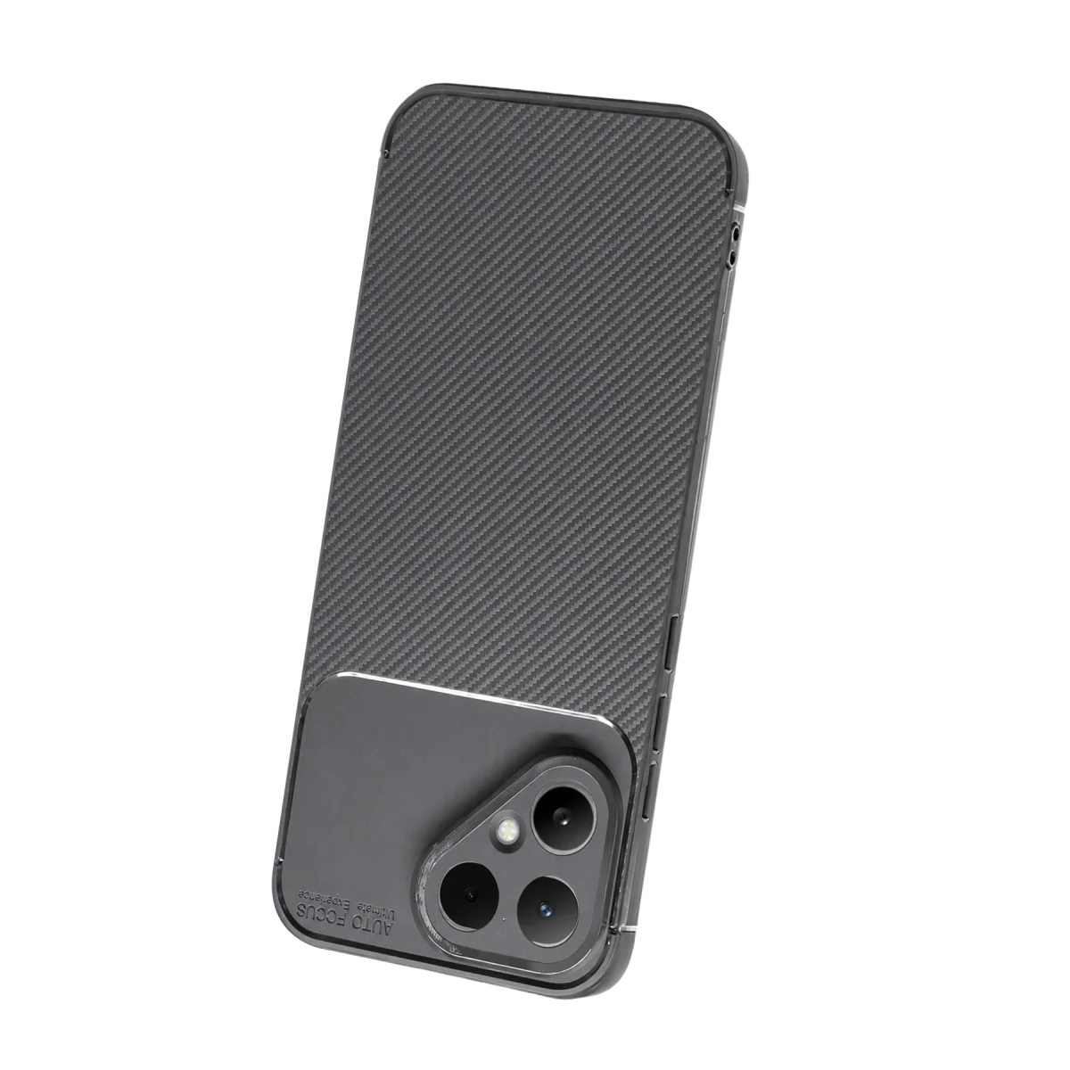 Tecno Pova Curve 2 5g Auto Focus Karbon Kapak - Gri görsel 4
