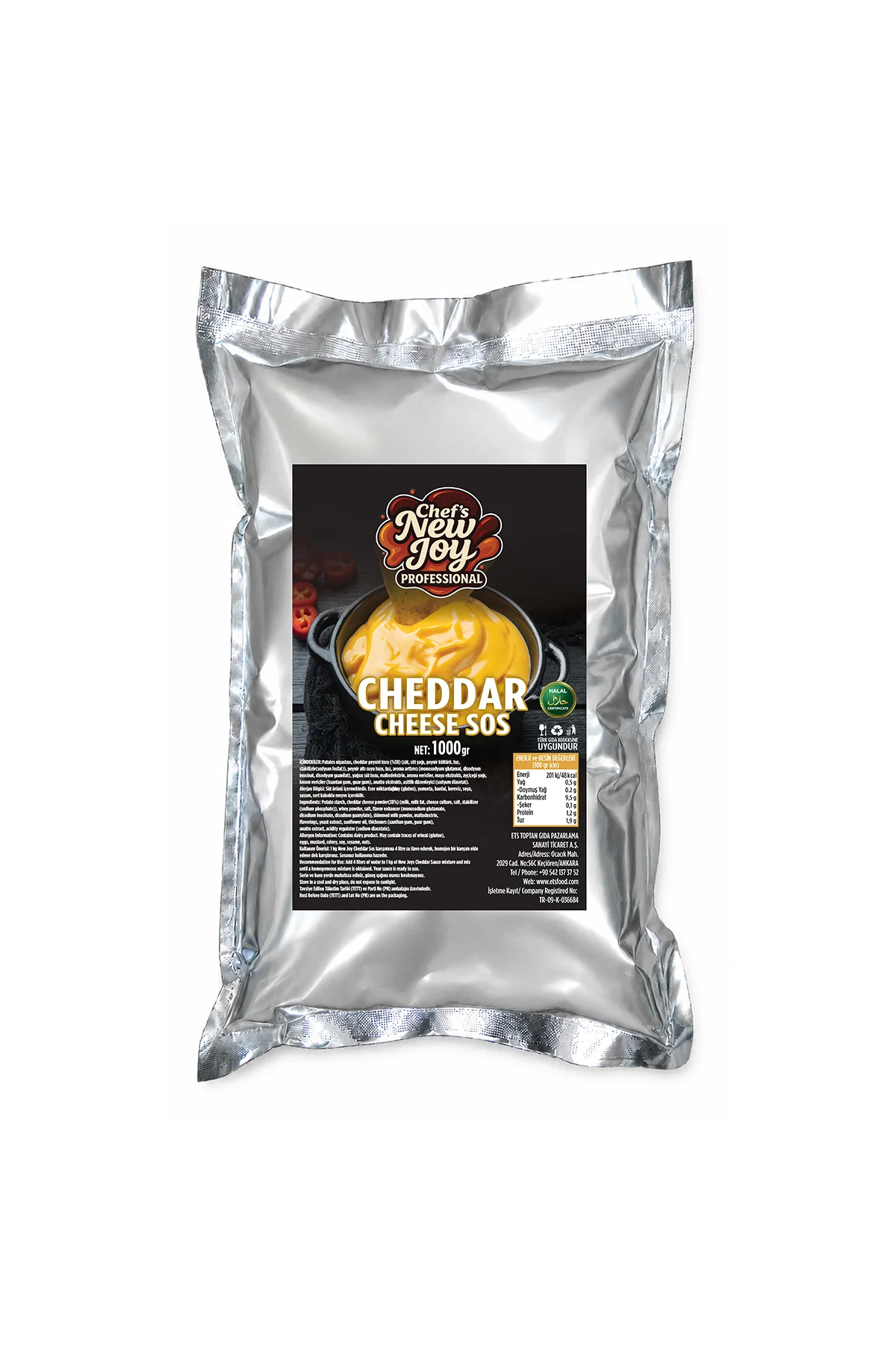 Cheddar Toz 1000 gr Çedar Peynir Sos Tozu