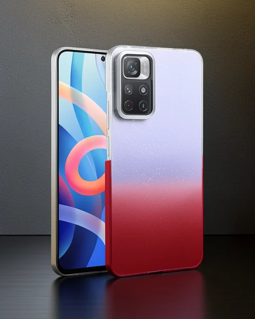 Xiaomi Redmi Note 11 Pro Glossy Kapak - Çöl Titanyum