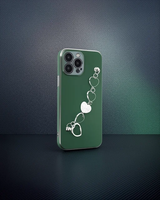 Apple İphone 14 Pro Kılıf Esila Silikon - Su Yeşili