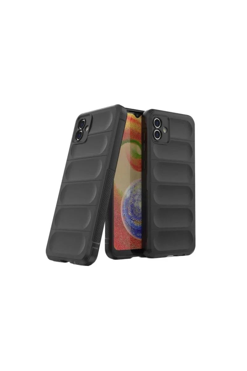 Samsung Galaxy A06 Kılıf Optimum Silikon - Siyah görsel 2