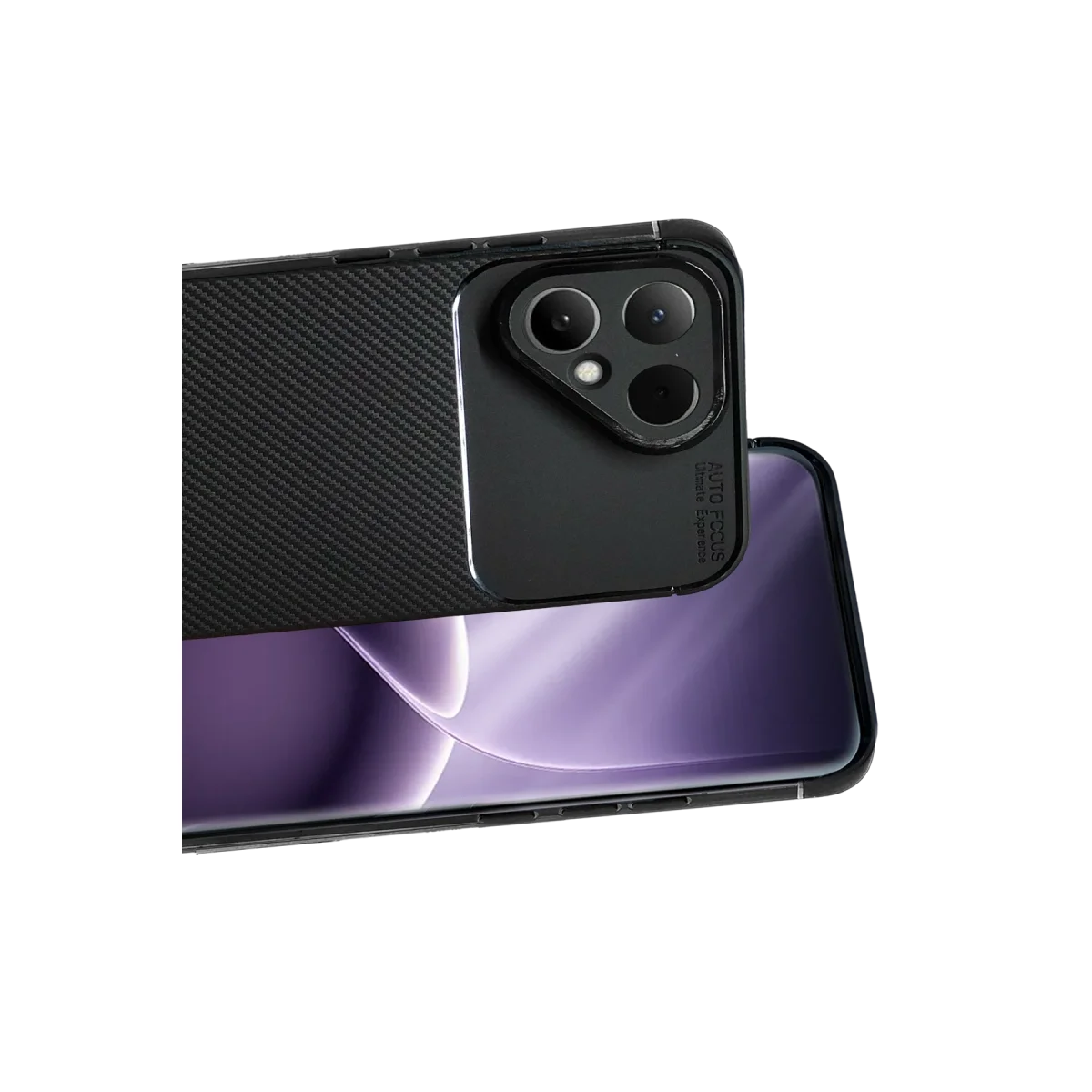Tecno Pova Curve 2 5g Auto Focus Karbon Kapak - Siyah görsel 2