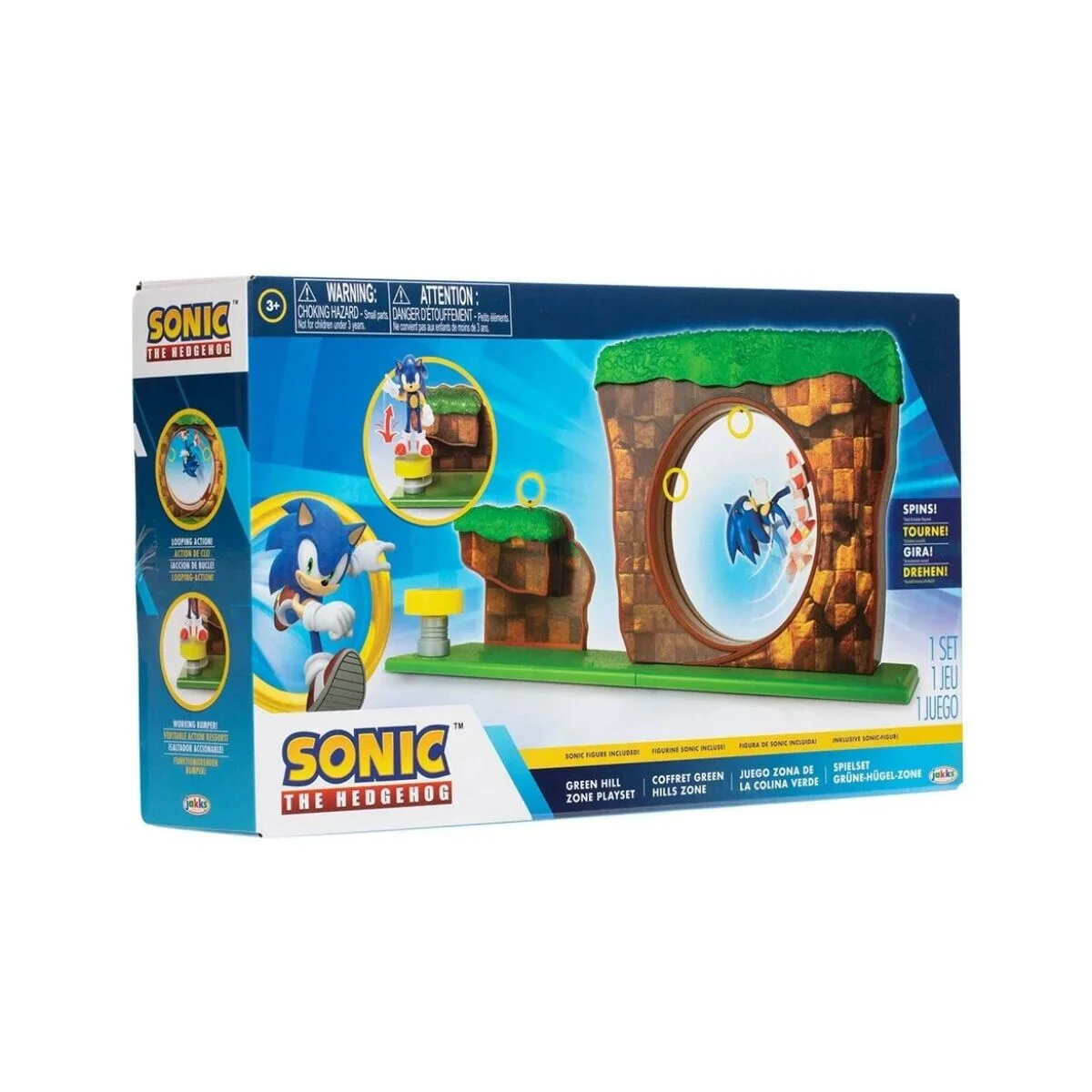 JKSON40393 Sonic Hill Zone Figür ve Oyun Seti görsel 5