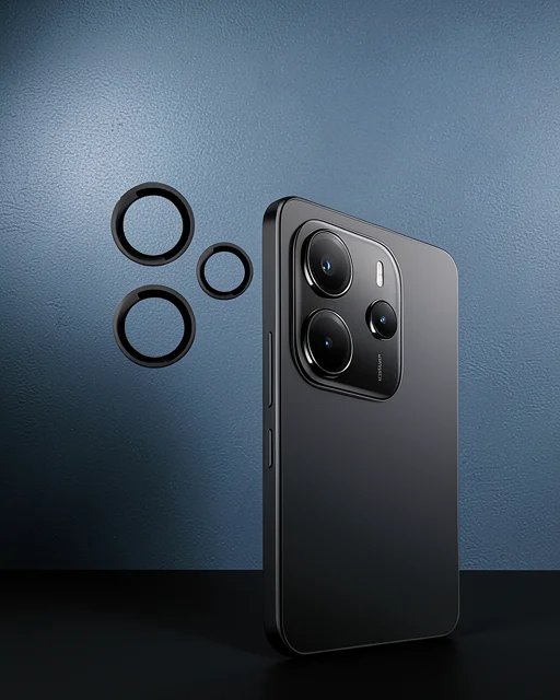 Joko Xiaomi Redmi Note 14 4g Pvd Metal Kamera Lens - Siyah