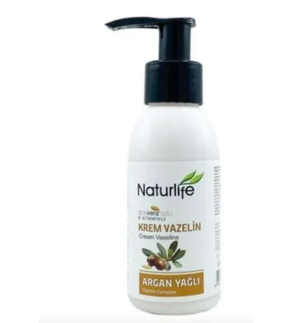 Krem Vazelin Yoğun Nem Bakımı 100ml - Argan Yağlı