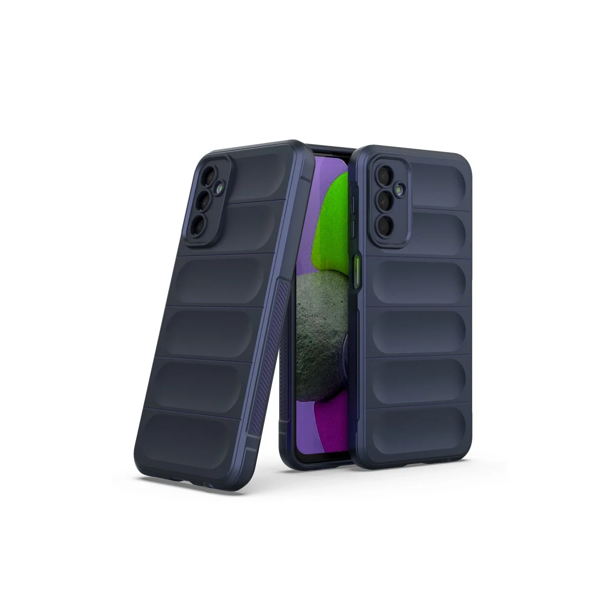 Samsung Galaxy M23 Kılıf Optimum Silikon - Lacivert görsel 2